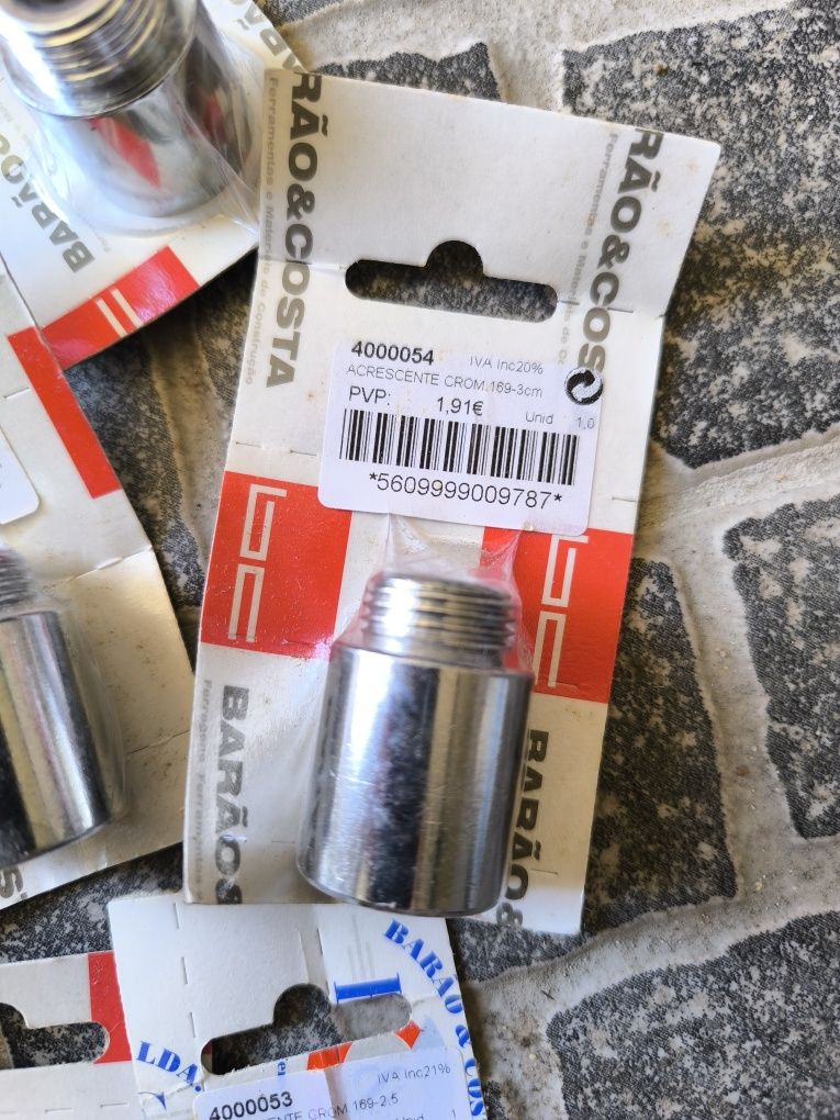 Conjunto de Acessórios Latão