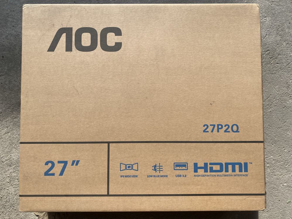 Monitor AOC 27P2Q 27" Full HD