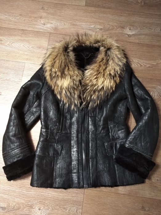 Натуральна Шкіряна дублянка жіноча