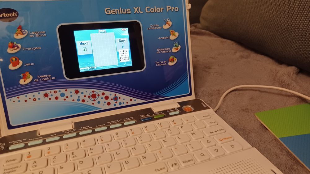 Dwujezyczny laptop dla dzieci VTECH Genius XL Color Pro Bilingue Argen