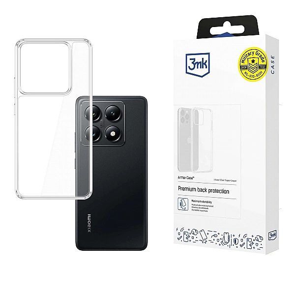 Etui 3mk Armor Case na Xiaomi 14T Pro - przezroczyste