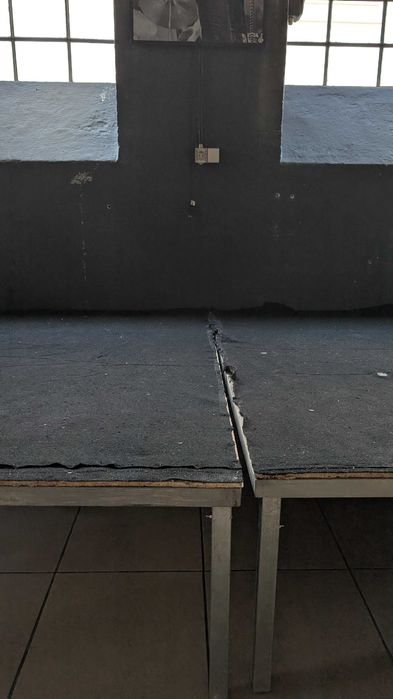 Palco em módulos de 5m por 2m