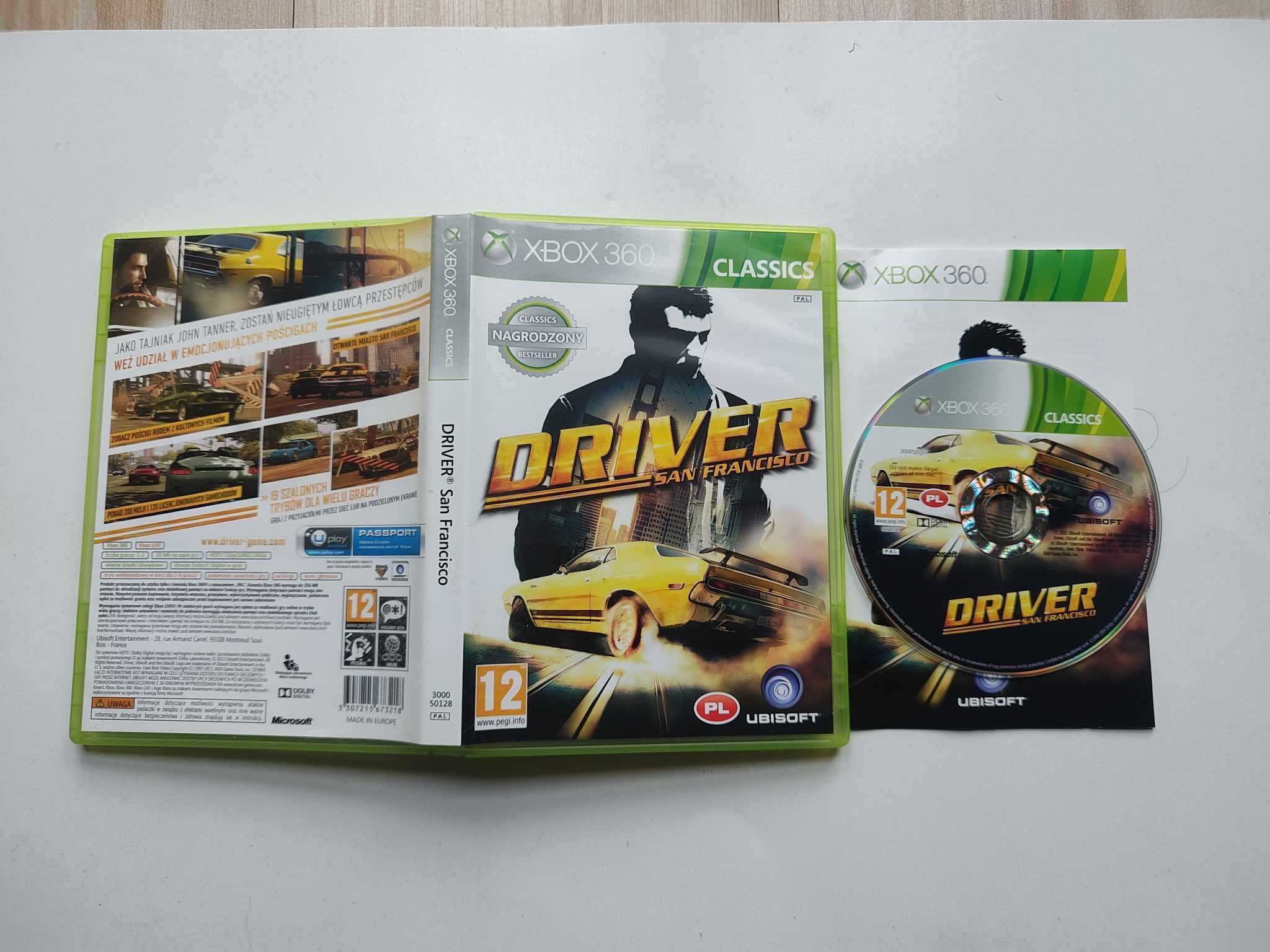 Gra Xbox 360 Driver San Francisco PL