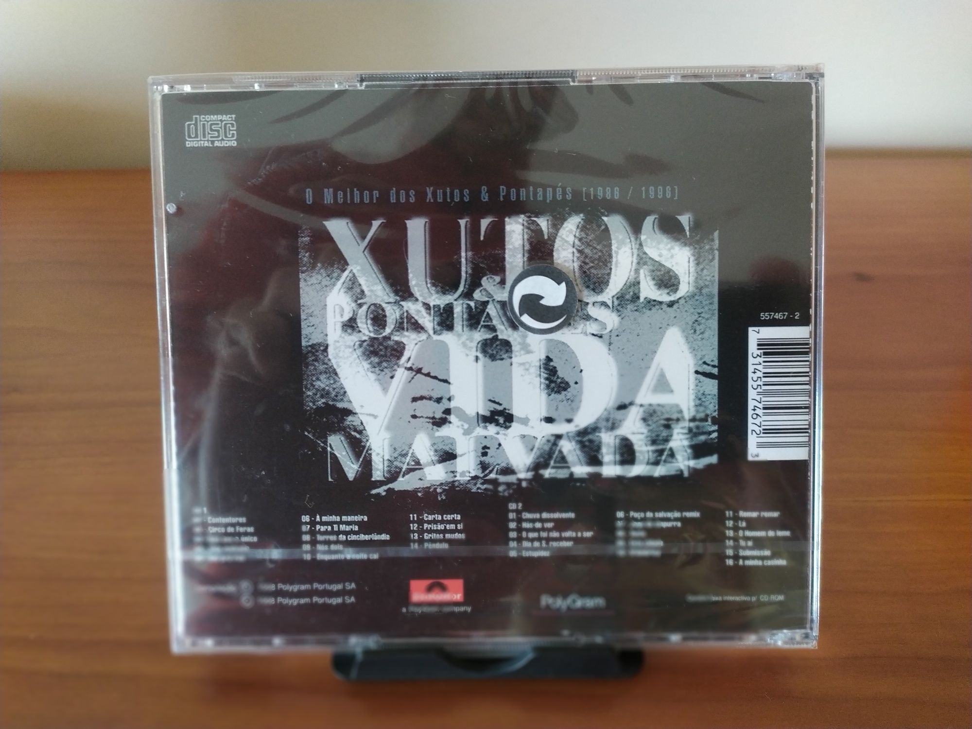 CD Xutos & Pontapés - Vida Malvada, O Melhor dos Xutos & Pontapés