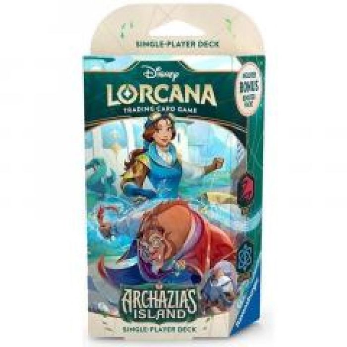 Disney Lorcana (Set07) starter deck set B Ravensburger blister,100x156