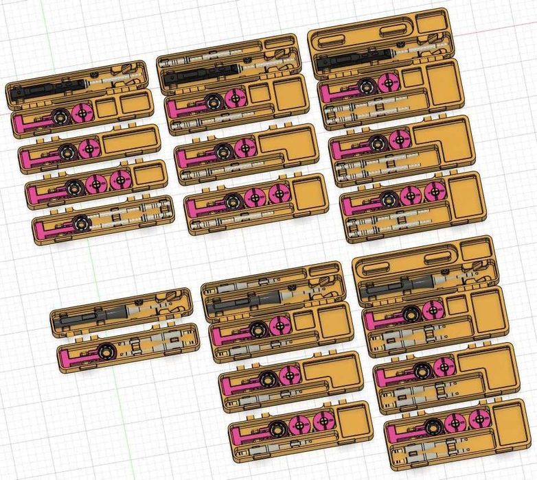Кейсы для паяльников TS100, TS101, TS80 & TS80p, Pinecil, QEUCOO T85