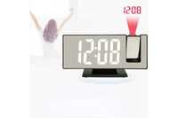 Годинник настільний з проекцією часу на стелю,LED дисплей та будильник