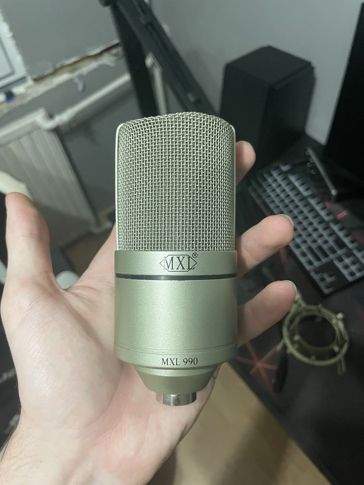 Mikrofon studyjny XLR MXL 990 OPIS