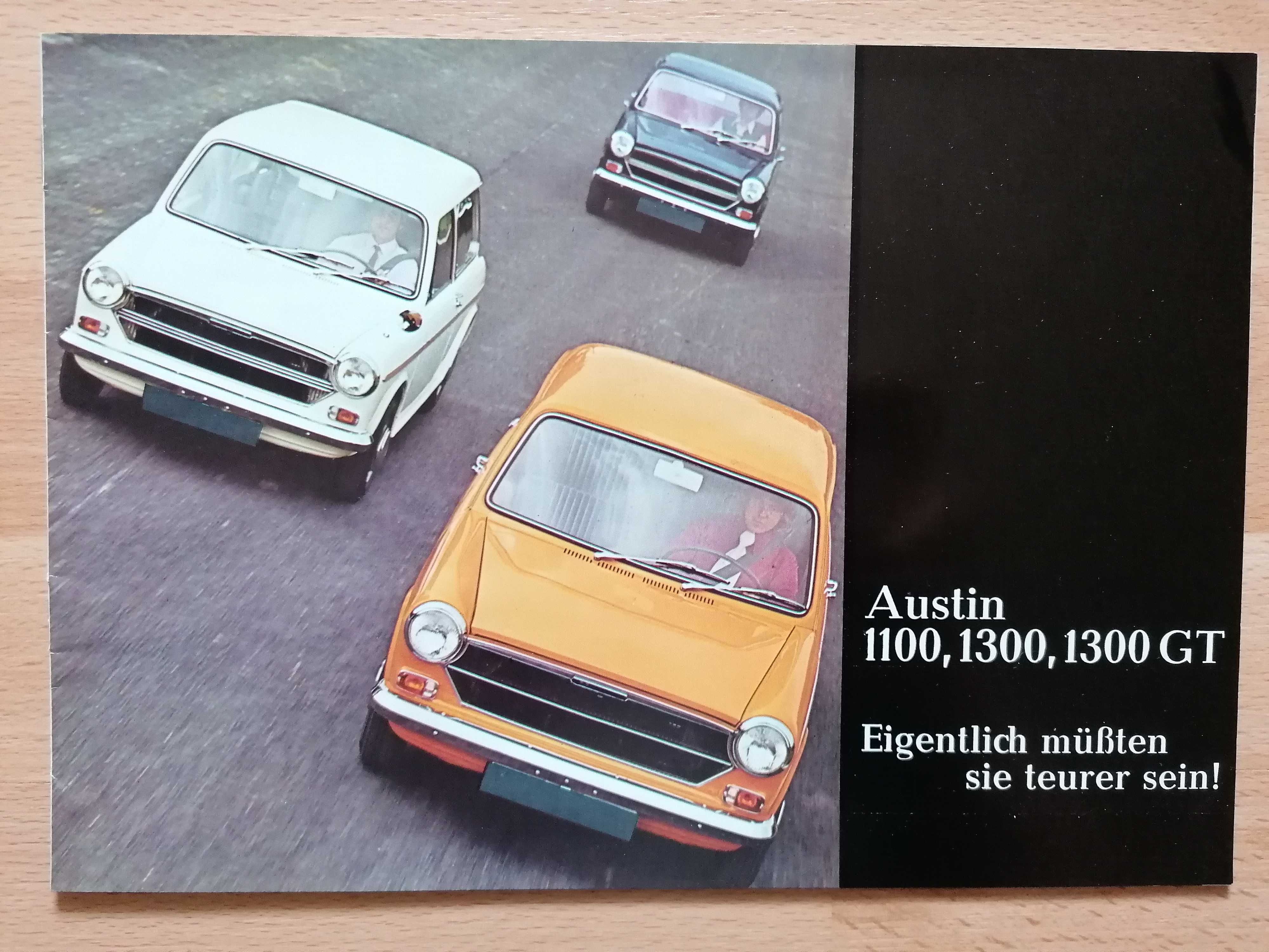 Prospekt Austin 100,1300,1300GT