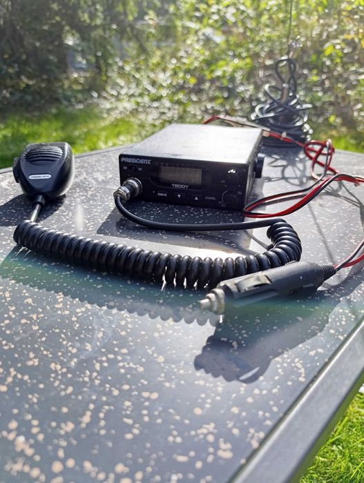 CB Radio President Teddy w zestawie z anteną magnesową 1m