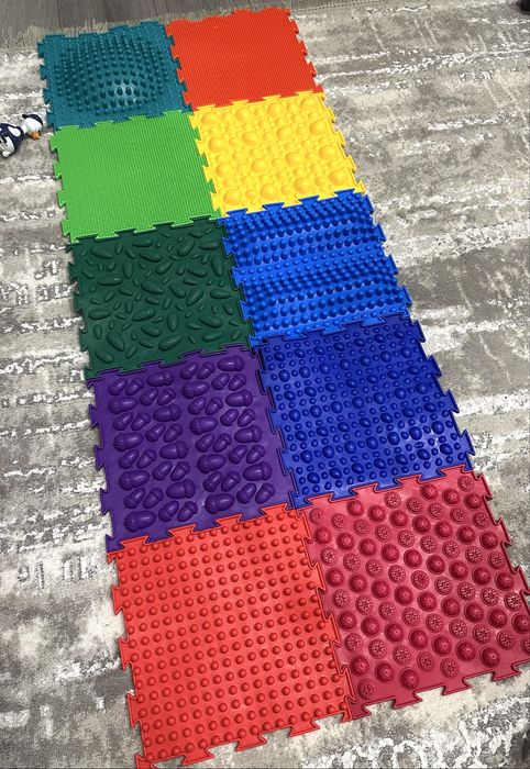 Ортопедичний килимок пазл/‼️10 ПАЗЛІВ/ ортопедический коврик / ортодон