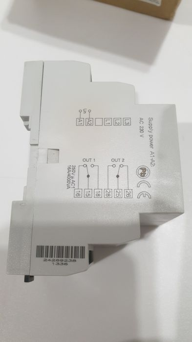 Реле контроля фаз ETI 002471405 HRN-43 230V (3F 2x16A AC1)