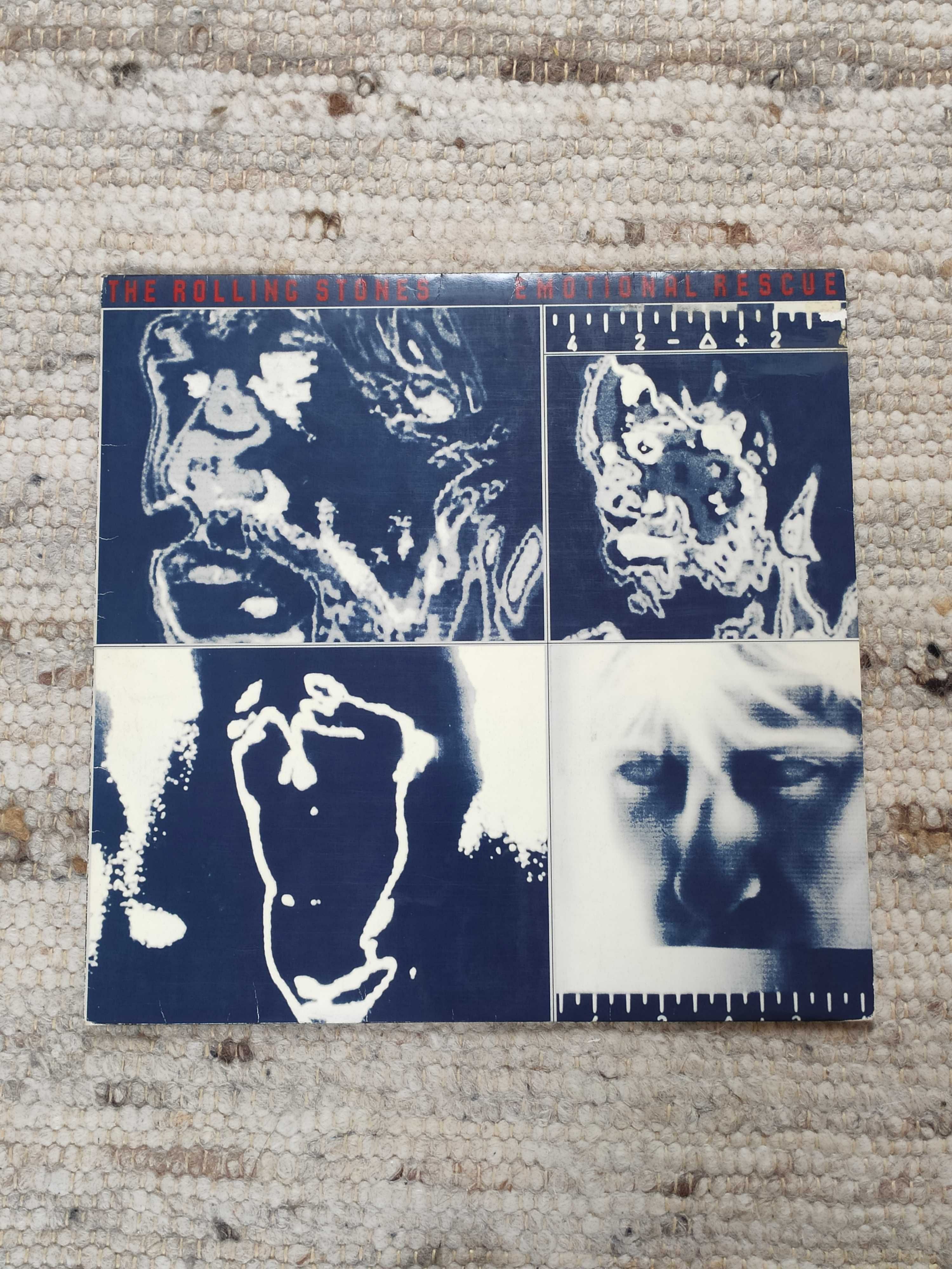 The Rolling Stones LP Emotional Rescue, 1. wyd. hol. 1980, winyl