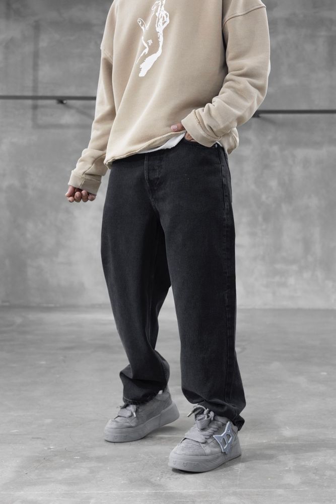 Джинси baggy труби ультраширокі