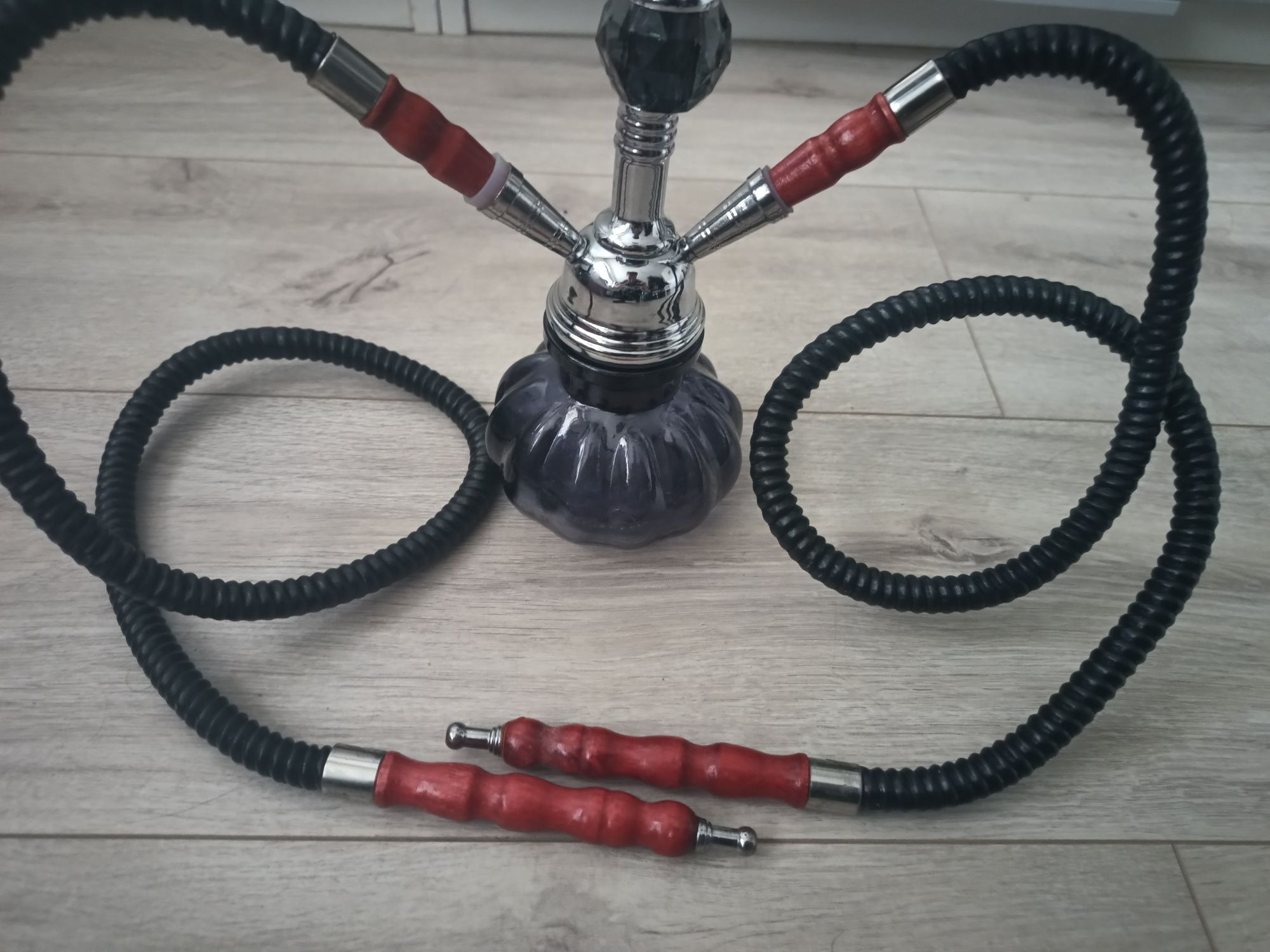 Fajka wodna shisha bez tytoniu i węgielków