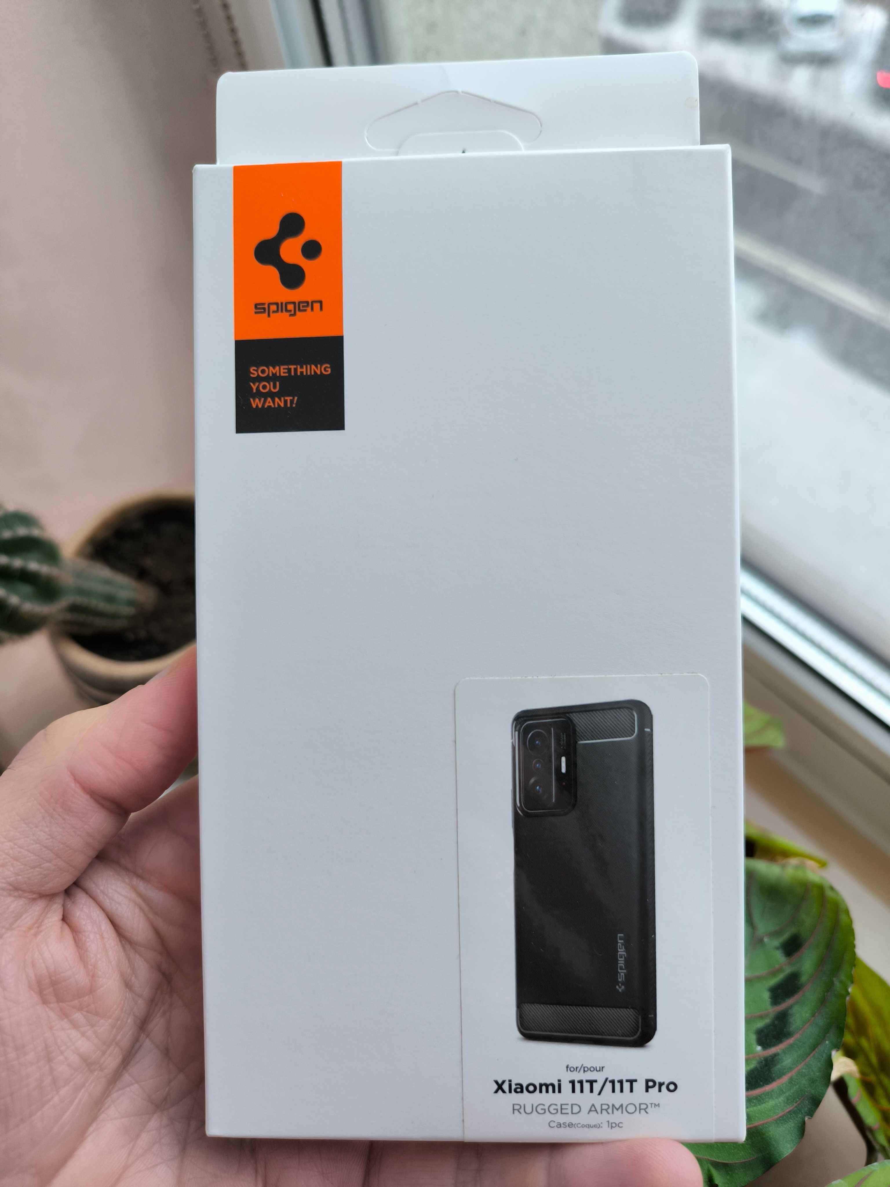 Бампер Spigen Rugged Armor для Xiaomi 11T/11T Pro