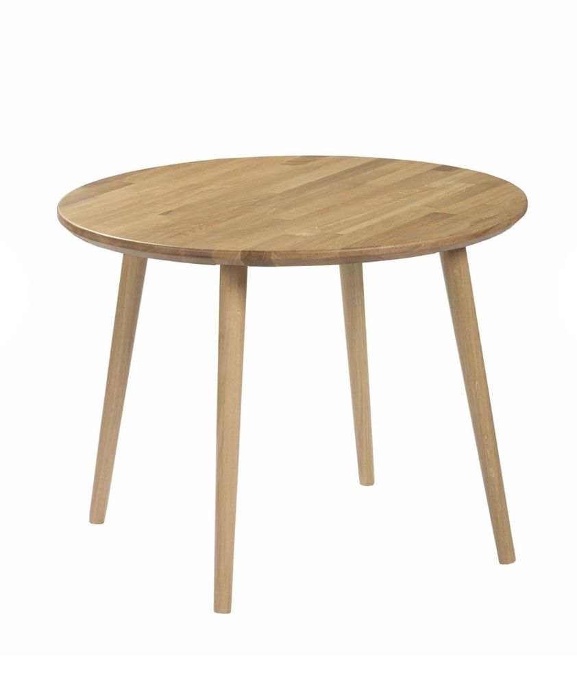 Stół drewniany lity dąb okrągły
