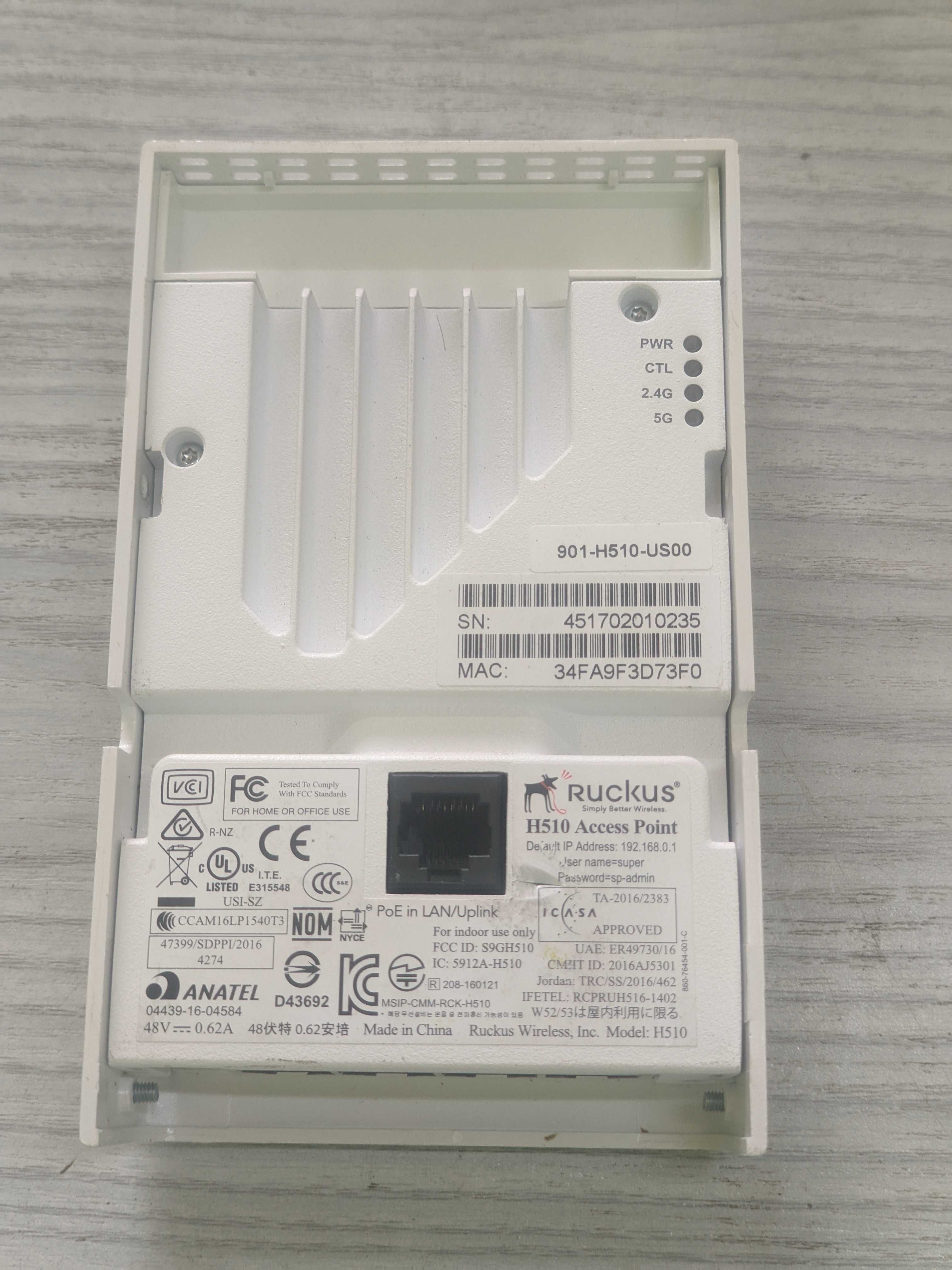 ТОП роутери WiFi Ruckus R850,R730,R710,R700,H510,R510,R310,T300та інші