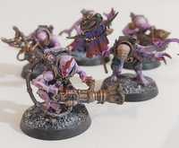 Zestaw 5 pomalowanych figurek Genestealer Cults Acolyte Hybrids