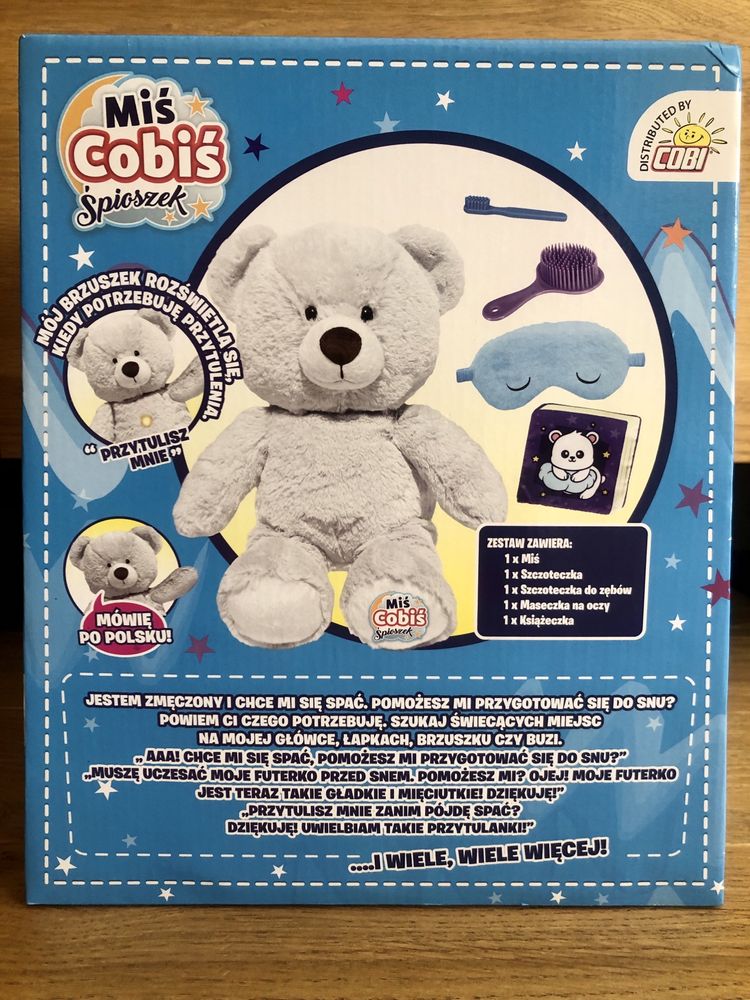 Miś Cobiś, Śpioszek, maskotka interaktywna