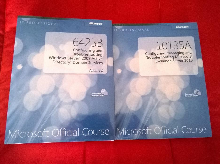 Manuais Windows 2008 Server e Exchange Server 2010 - Novos