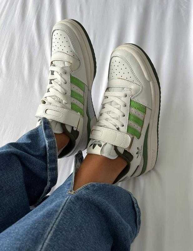 Кроссовки/Кросівки Adidas Forum 84 Low Crew Green/Адідас Форум