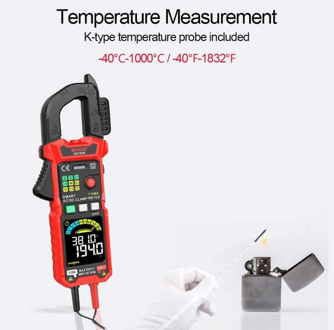 GVDA®  digital clamp meter (абсолютно нові)