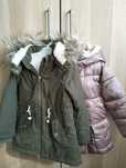 2x kurtka zimowa H&M i Next 110 stan dobry