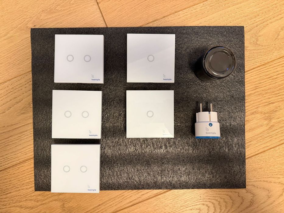 Keemple - NOWE włączniki świateł + sterownik podczerwieni + gniazdko