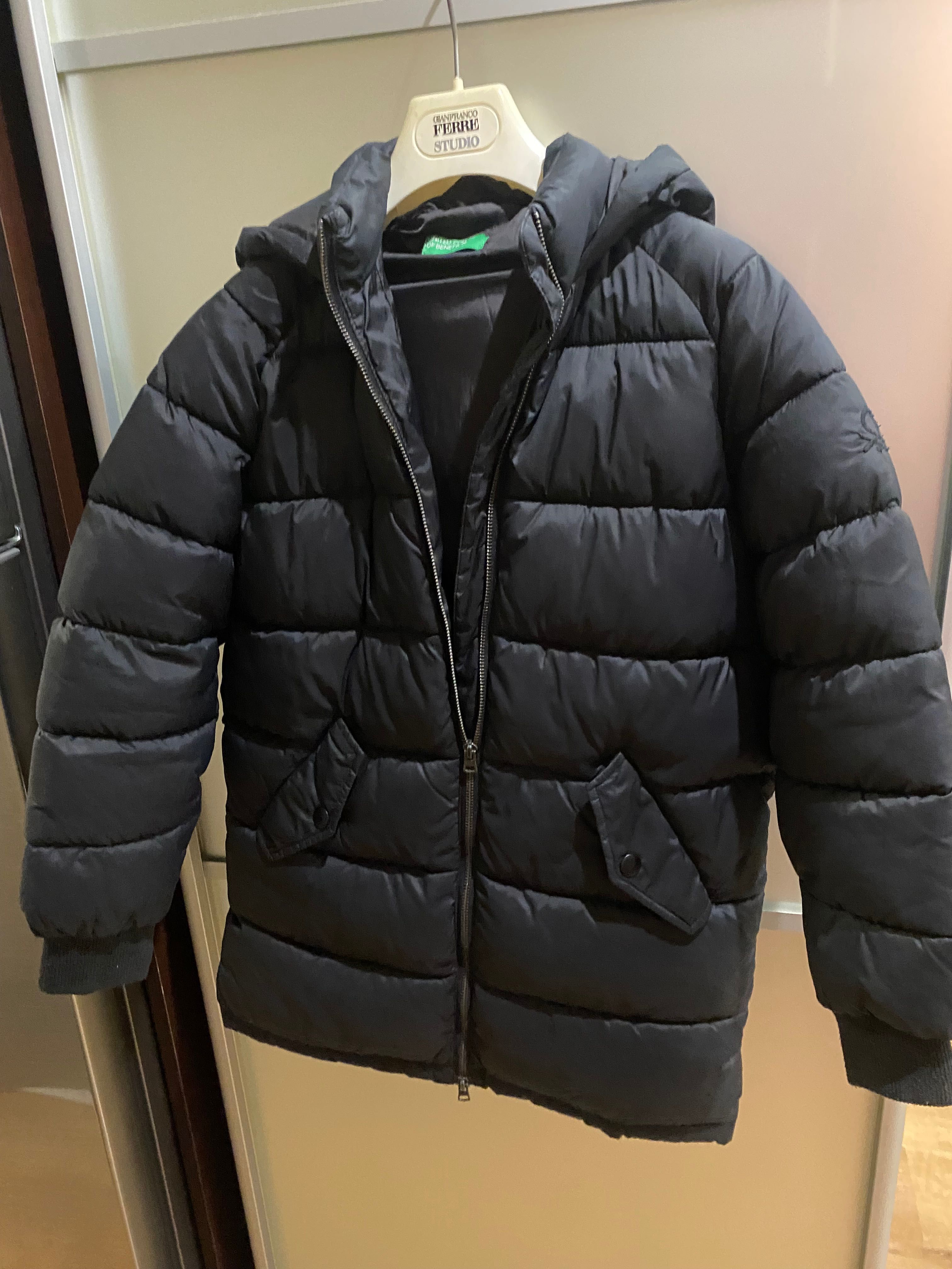 Куртка зимняя,Benetton 8-9 лет
