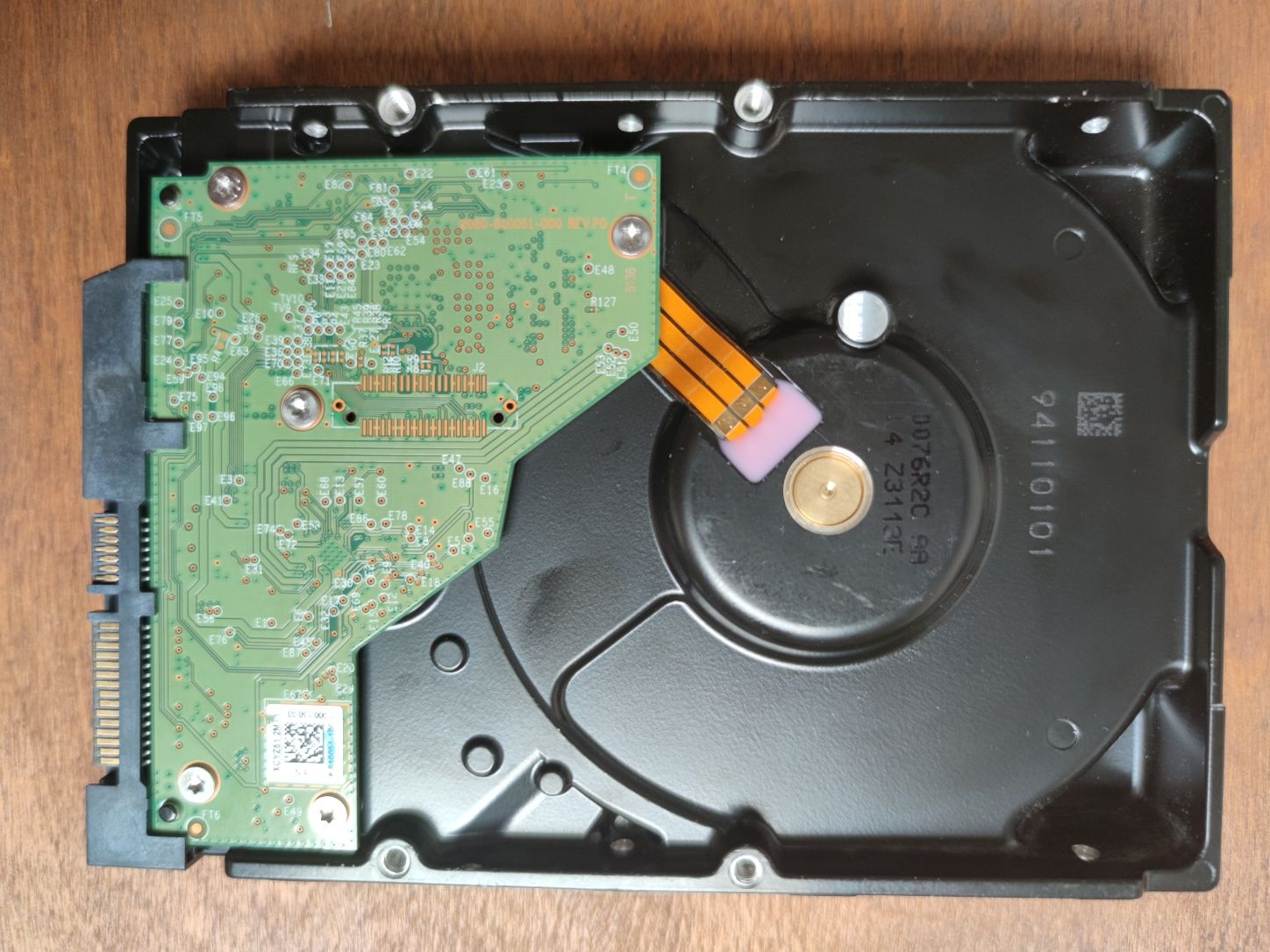 WD 4Tb Hdd не крутиться