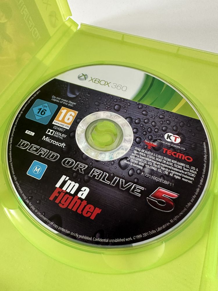 Gra Dead Or Alive V 5 Xbox 360 Tanio!