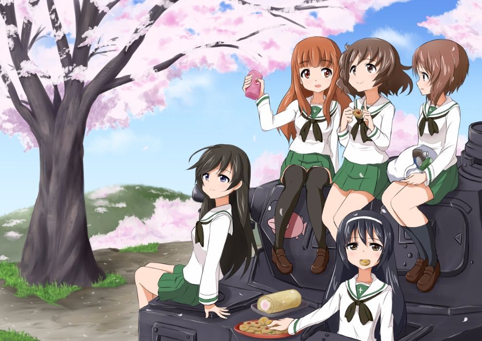 Танкистки Девушки и танки Girls und Panzer Аниме DVD