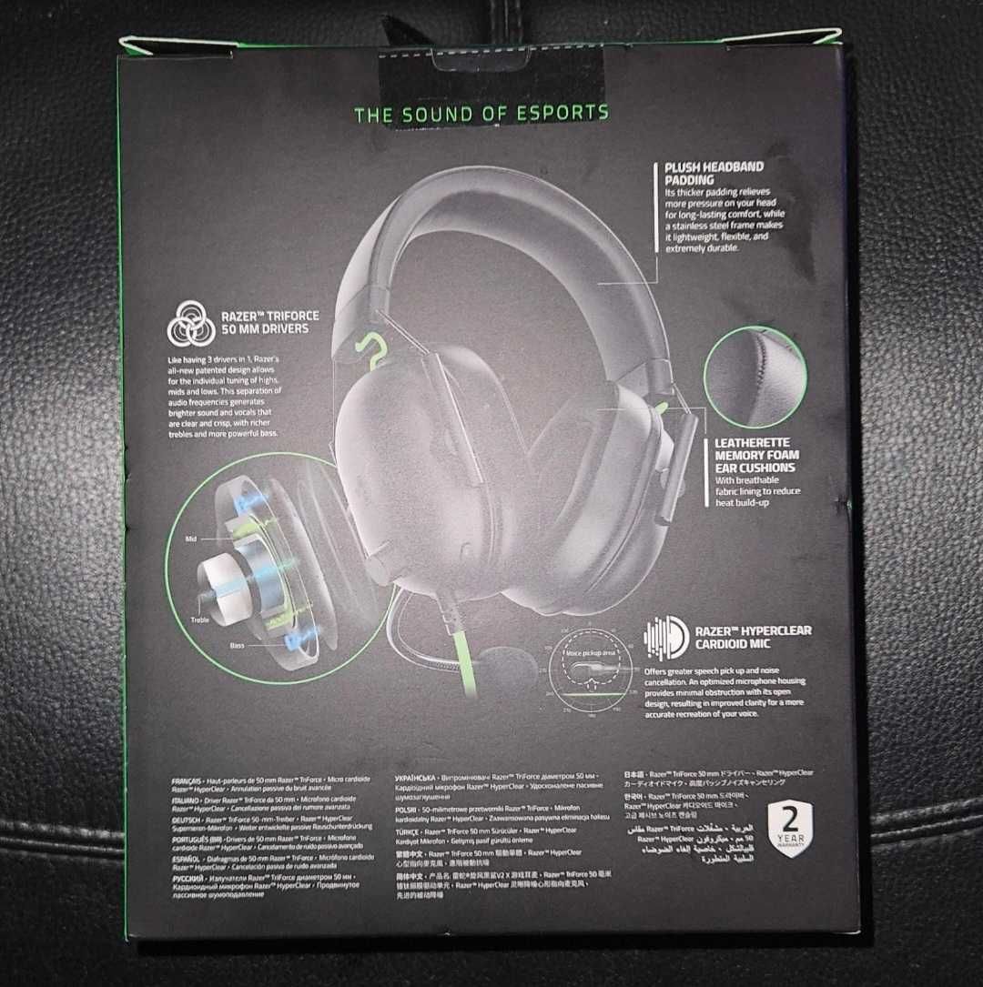 Headset Razer Blackshark V2 X