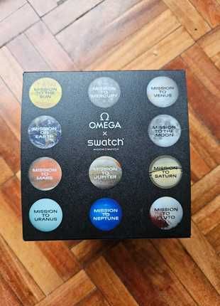 Swatch x Omega LAVA Bioceramic - Fiery Red Volcanic Dial