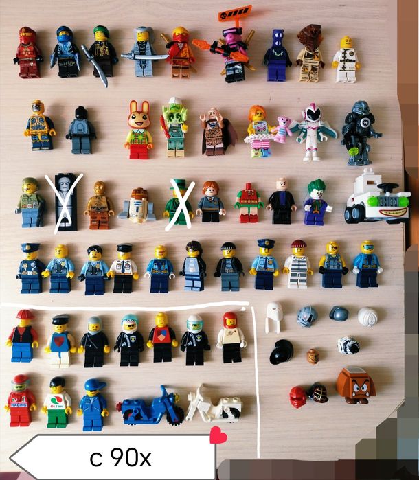 Лего фигурки, Lego Star Wars с 90х, Lego Duplo