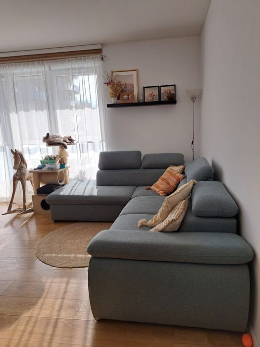 Narożnik wypoczynek zielony