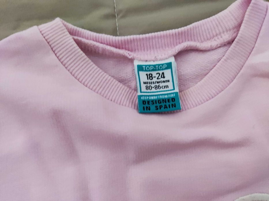Camisola algodão menina 18-24 meses