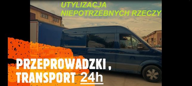 Utylizacja ,Transport ,Przeprowadzki ,24h Tanio .