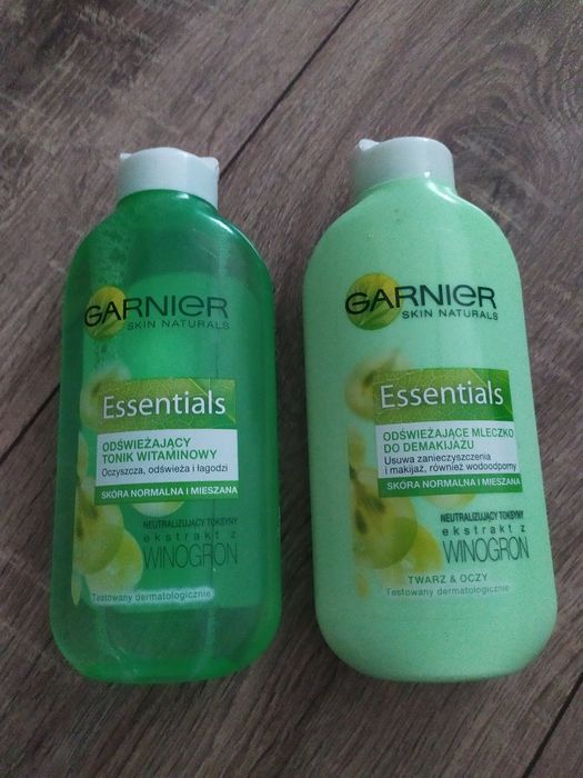 Zestaw Garnier-mleczko, tonik
