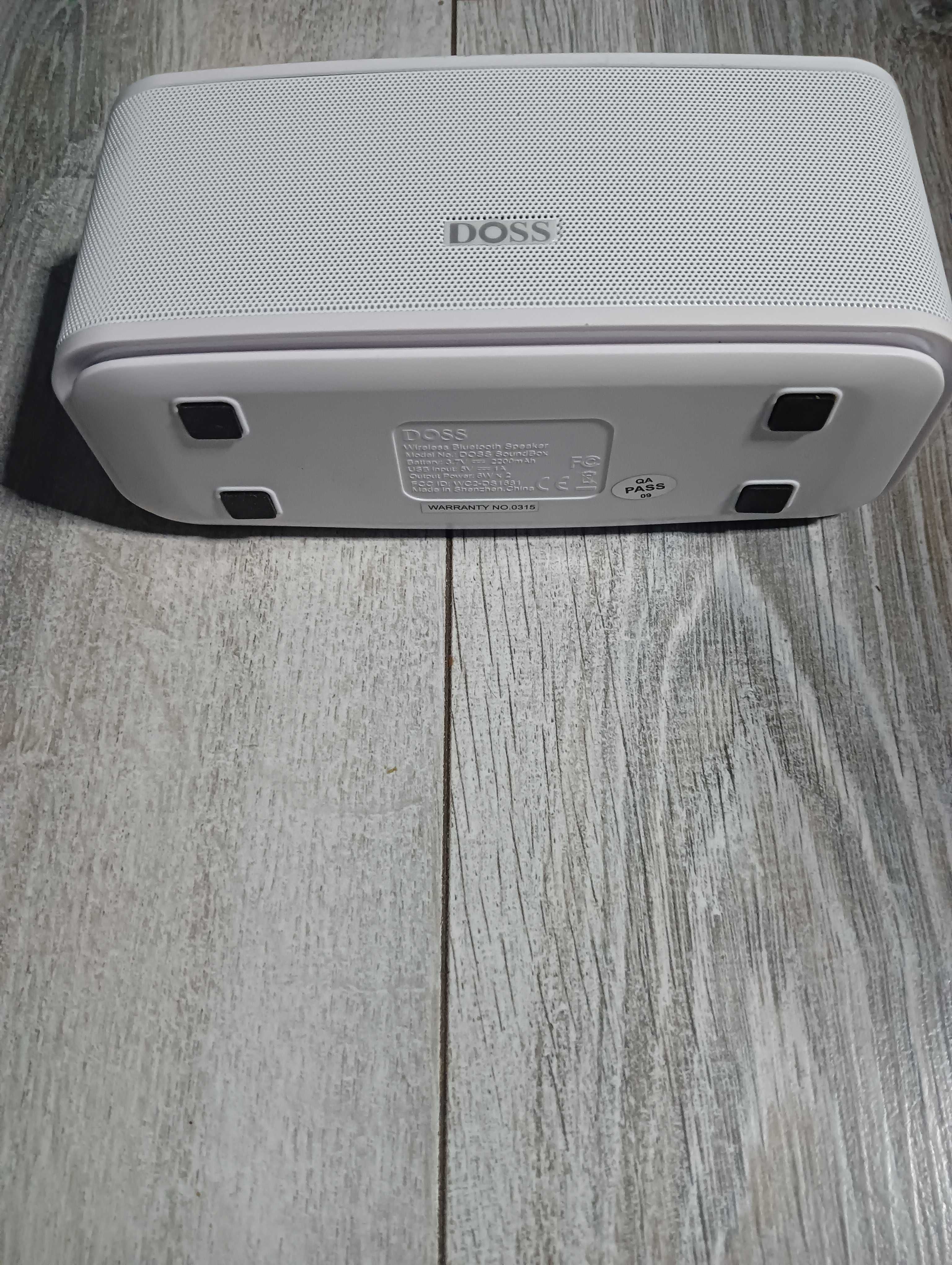 Bluetooth Głośnik  Doss SoundBox  2 x 6 W