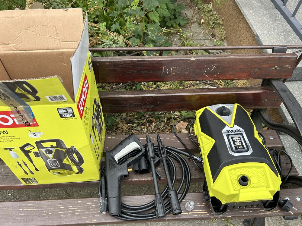 Myjka Ciśnieniowa Ryobi RPW110B*1500W*110 Bar Komplet/Wys/Tanio!