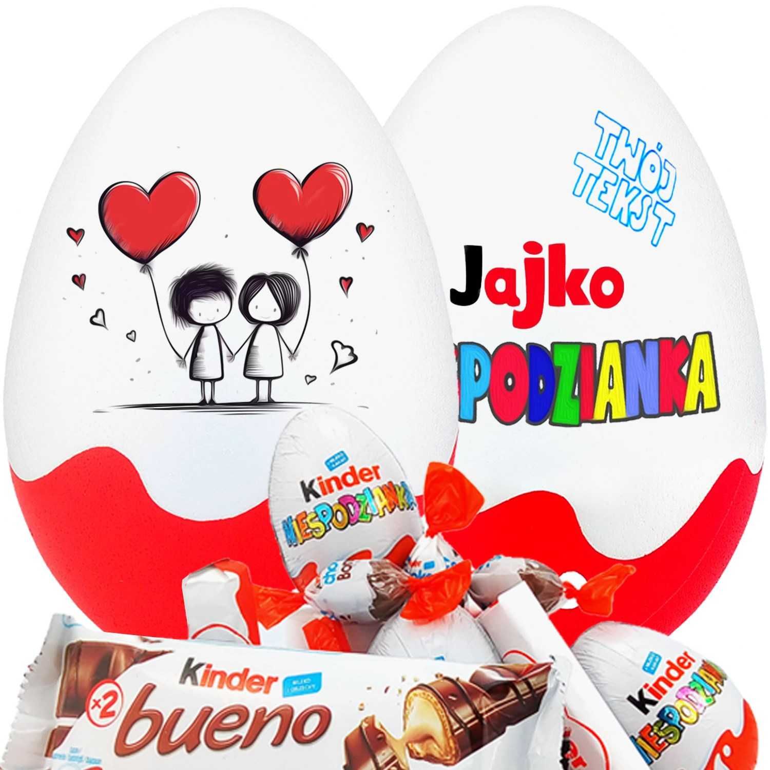 Prezent dla chłopaka Jajko Niespodzianka XXL dla chłopaka na urodziny