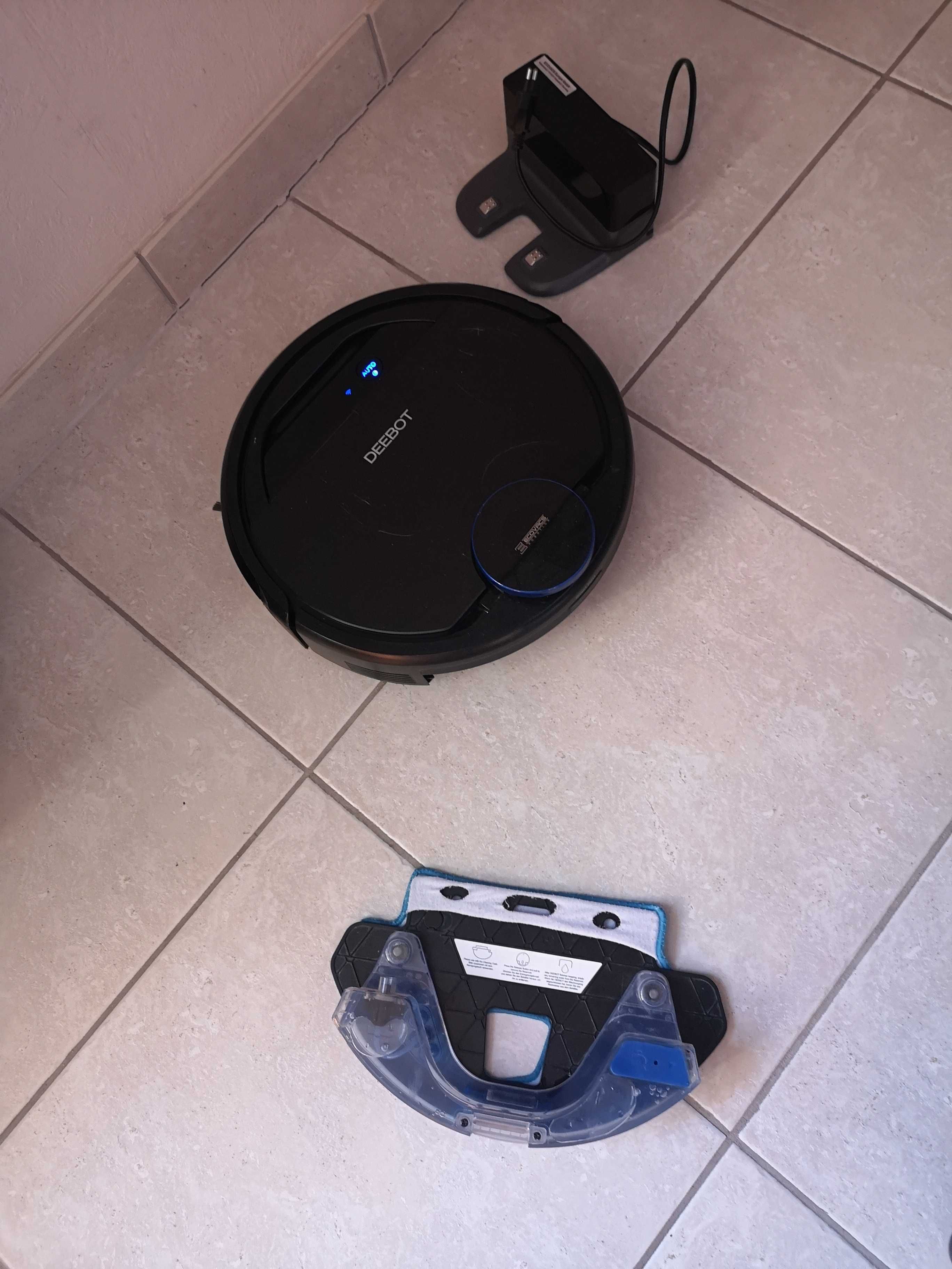 Моющий Робот-пылесос ECOVACS DEEBOT OZMO PRO 930 Black