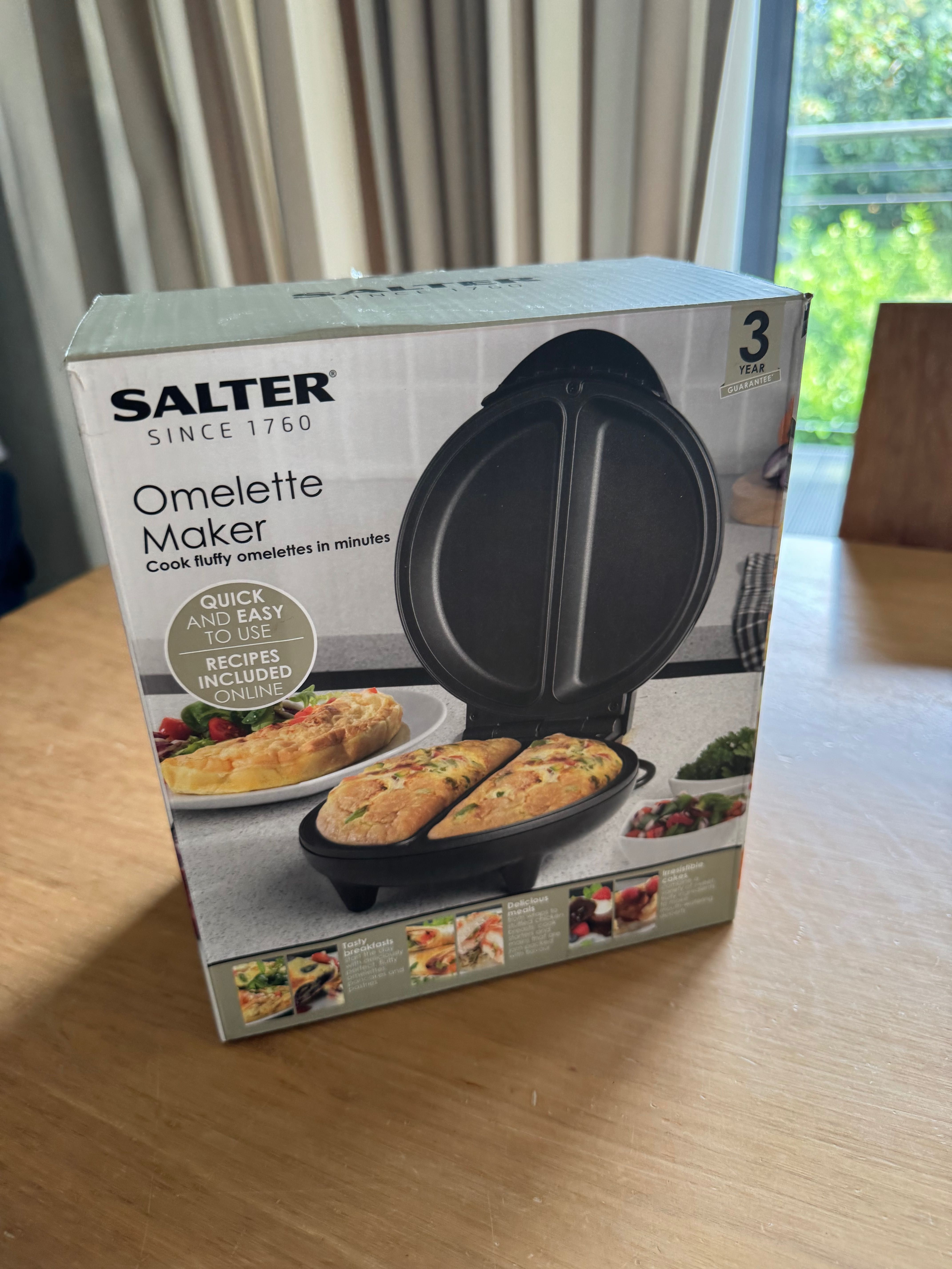 Máquina fazer omelette