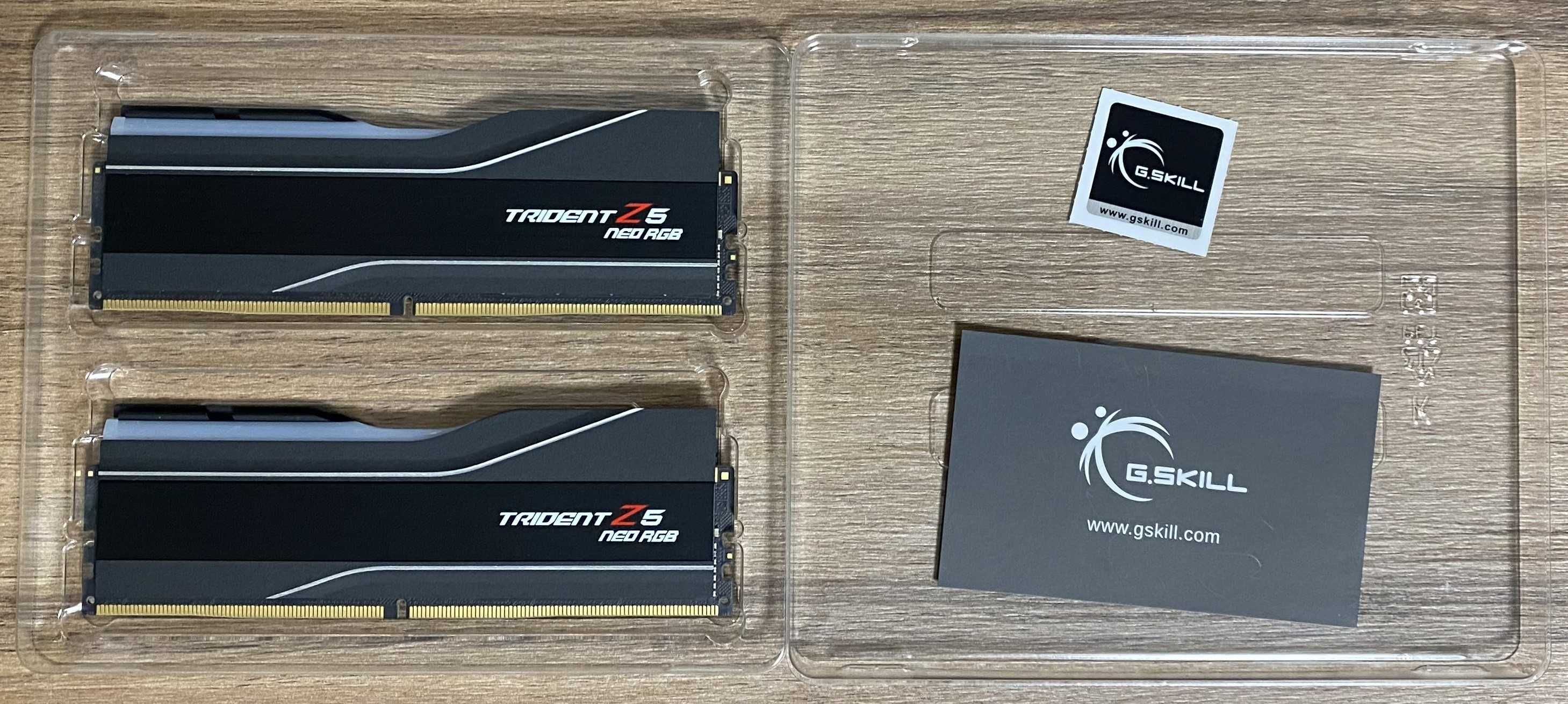 Memória RAM G.SKILL - 32GB(2x16) DDR5 6000MHz CL32 - AMD EXPO