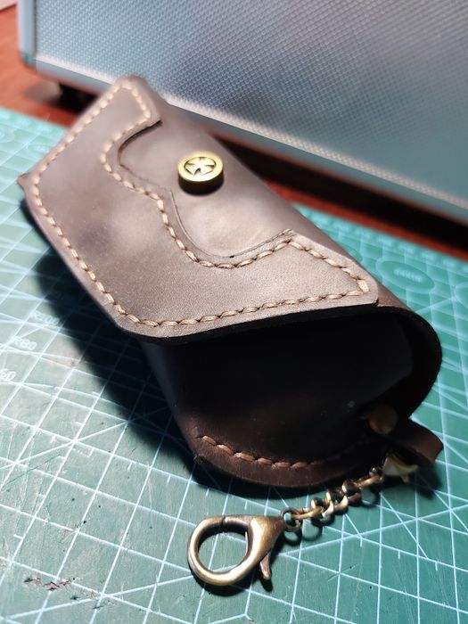 Очечница,чехол для очков натуральная кожа