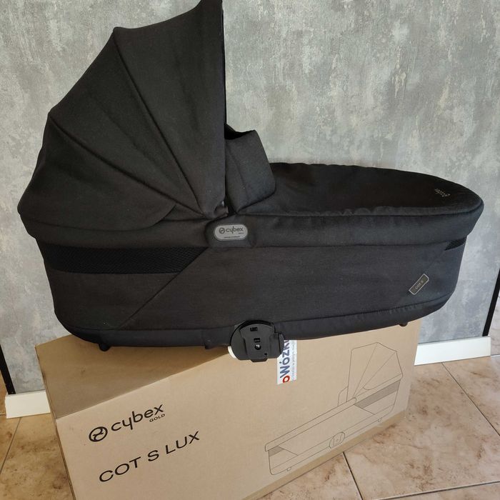 Cybex gondola balios i talos Cot S Lux + folia przeciwdeszczowa.