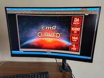 MSI Optix 24 1 ms FHD 144Hz Curvo FreeSync Premium LED G24C6