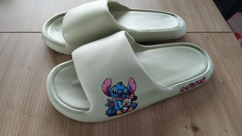 Klapki letnie z wzorem